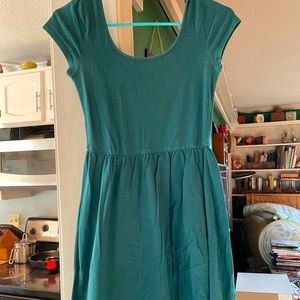 Scoop skater dress